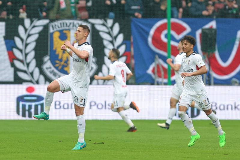 Football. PKO BP Ekstraklasa. Gornik Zabrze - Jagiellonia Bialystok. 02.03.2024