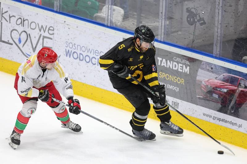 Ice Hockey. Tauron Hokej Liga. Zaglebie Sosnowiec - GKS Katowice. 12.03.2024