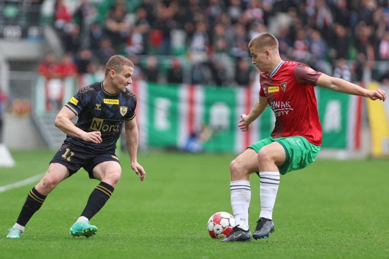 Football. Fortuna I Liga. Zaglebie Sosnowiec - GKS Katowice. 01.04.2024