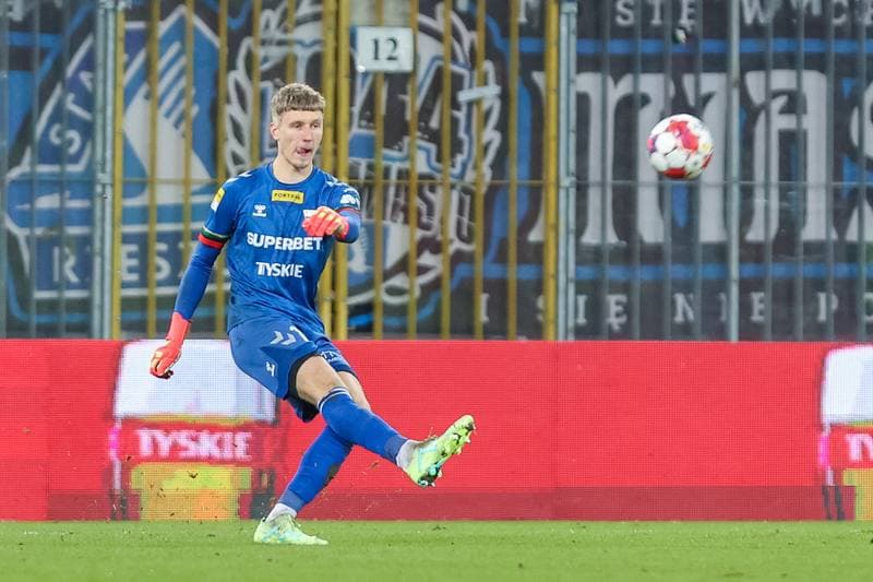 Football. Fortuna I Liga. GKS Tychy - Stal Rzeszow. 17.12.2023