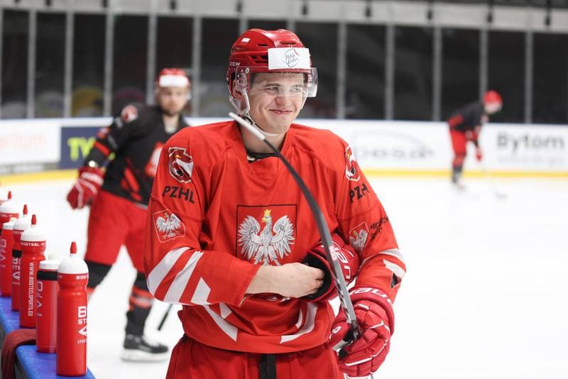 Ice Hockey. Poland national team. Training. 16.04.2024