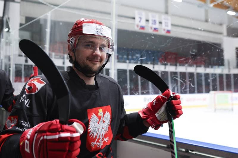 Ice Hockey. Poland national team. Training. 17.04.2024