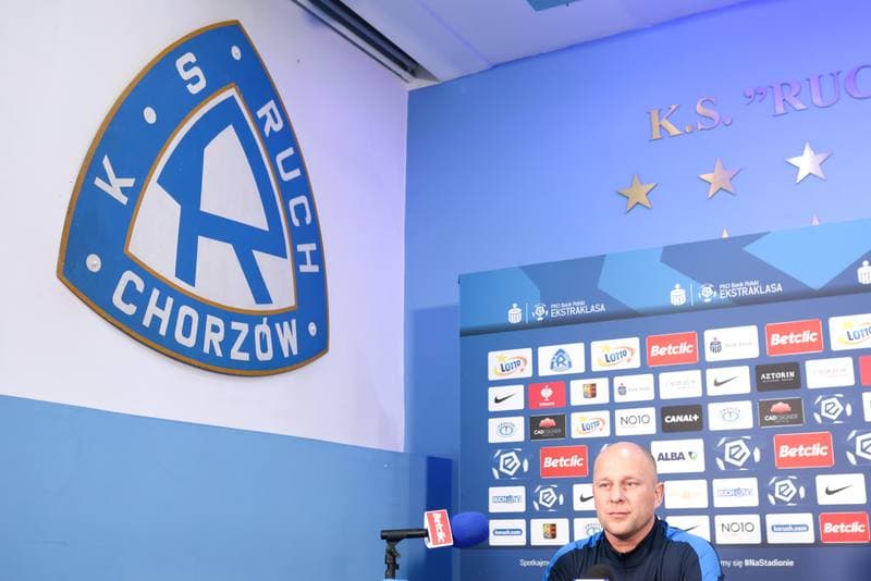 Football. Ruch Chorzow. Press Conference. 08.01.2024