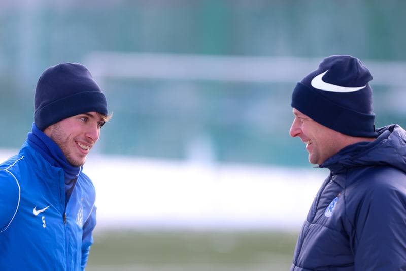 Football. Ruch Chorzow. Training. 08.01.2024