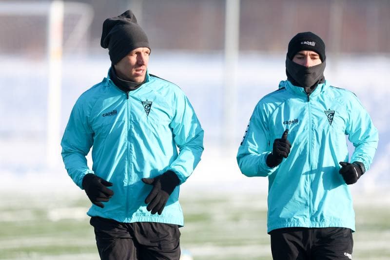 Football. Gornik Zabrze. Training. 10.01.2024