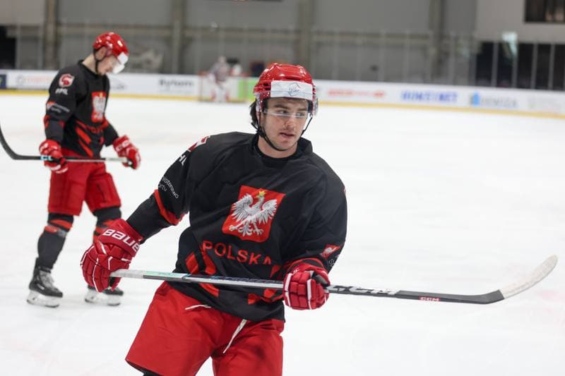 Ice Hockey. Poland national team. Training. 22.04.2024
