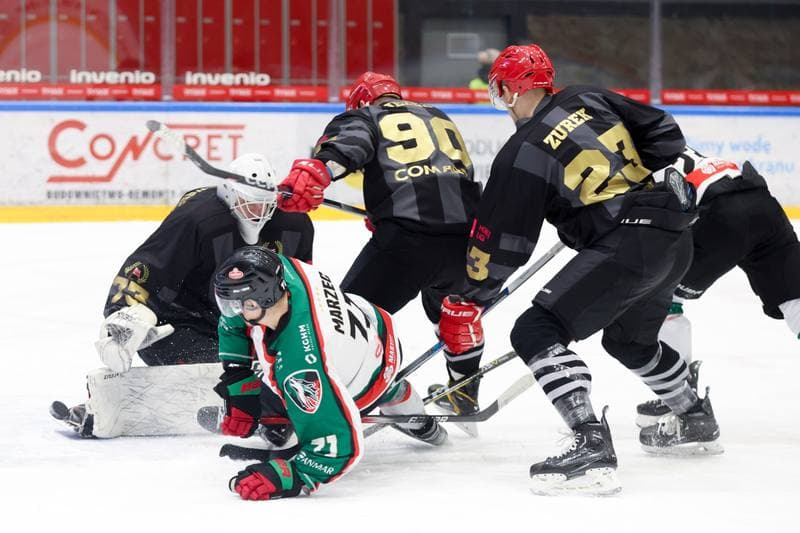Ice Hockey. Tauron Hokej Liga. GKS Tychy - Comarch Cracovia. 12.01.2024
