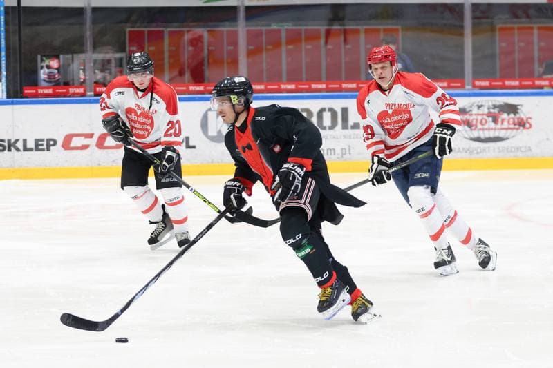 Ice Hockey. Charity Match. Hokejowa Kadra Artystow Polskich - Przyjaciele WOSP. 20.01.2024