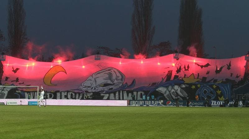 Football. T-Mobile Ekstraklasa. Ruch Chorzow - Lech Poznan. 24.02.2013