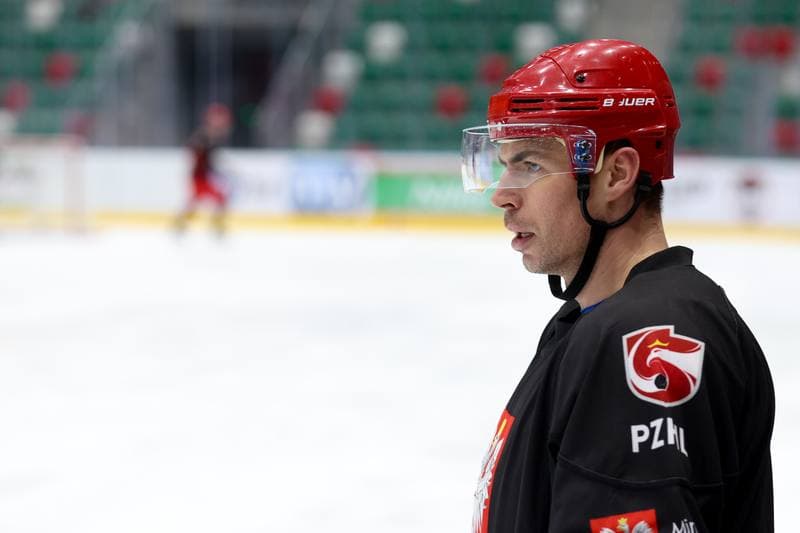 Ice Hockey. Poland national team. Training. 03.02.2024