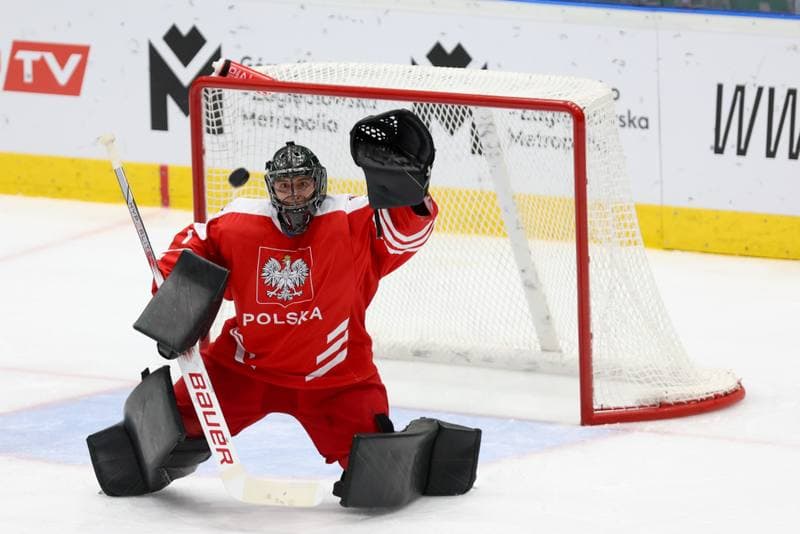 Ice Hockey. Olympic Qualification. Poland - Ukraine. 09.02.2024