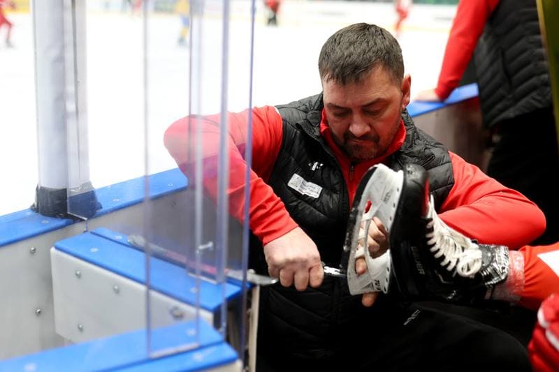 Ice Hockey. Olympic Qualification. Poland - Ukraine. 09.02.2024