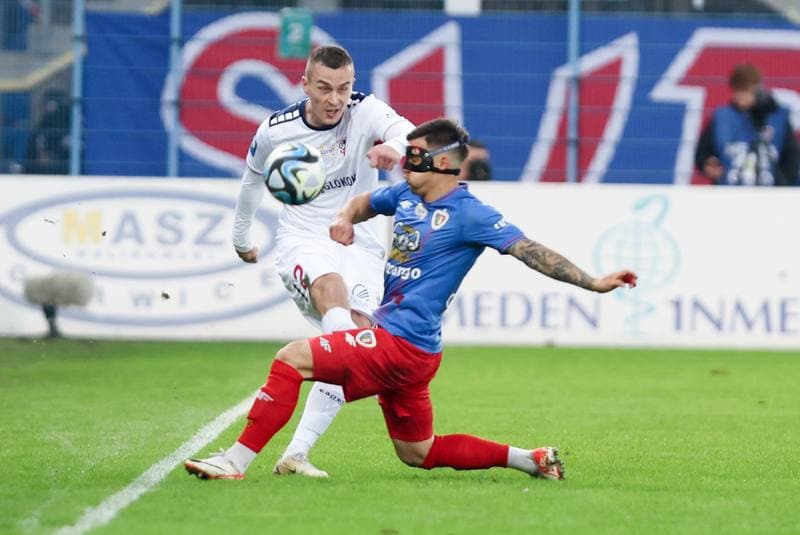 Football. PKO BP Ekstraklasa. Piast Gliwice - Gornik Zabrze. 10.02.2024