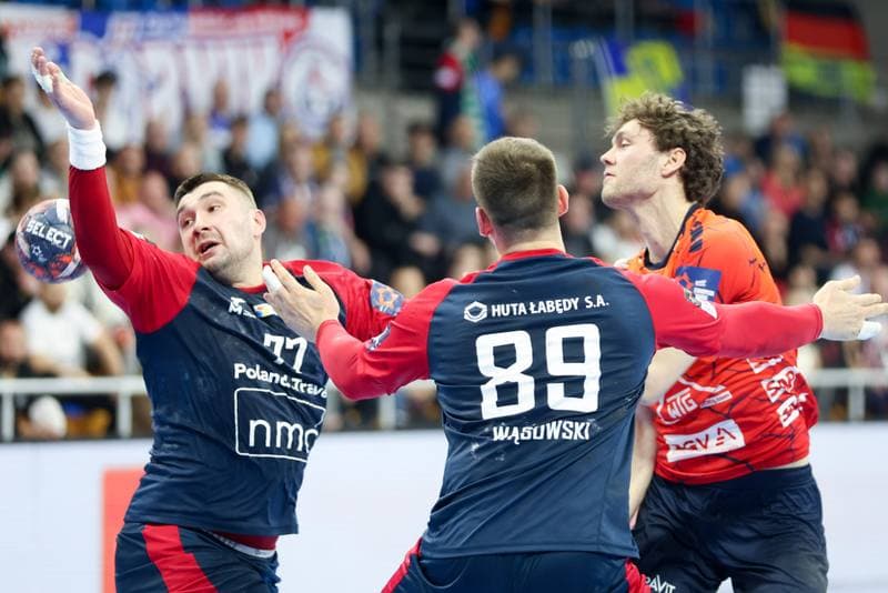 Handball. EHF European League. Gornik Zabrze - Rhein-Neckar Lowen. 13.02.2024