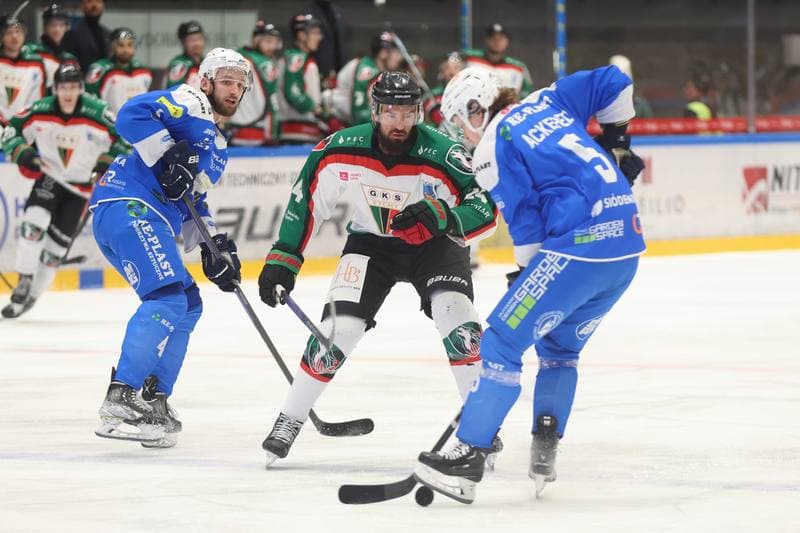 Ice Hockey. Tauron Hokej Liga. GKS Tychy - Re-Plast Unia Oswiecim. 14.02.2024