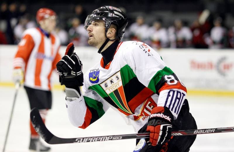 Ice Hockey. Polska Hokej Liga. GKS Tychy - Comarch Cracovia Krakow. 30.01.2015