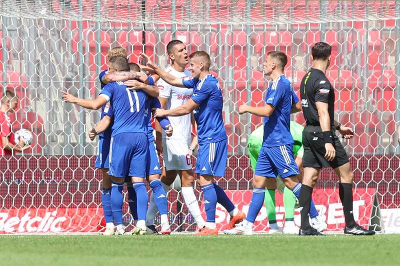 Football. Betclic I Liga. GKS Tychy - Miedz Legnica. 21.07.2024