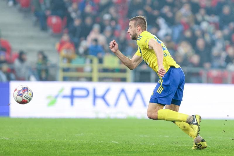 Football. Fortuna I Liga. GKS Tychy - Arka Gdynia. 01.03.2024