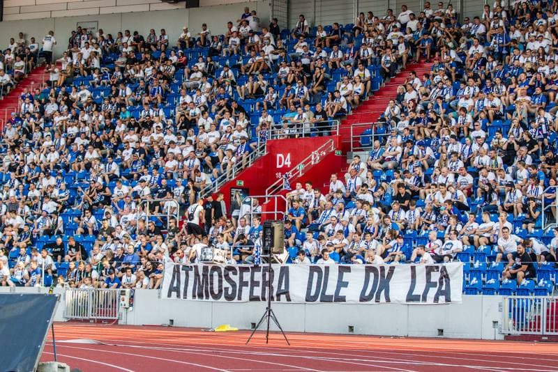 Football. Fortuna:Liga. Banik Ostrava - 1 FC Slovacko. 23.08.2019