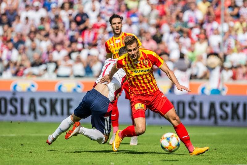 Football. PKO BP Ekstraklasa. Gornik Zabrze - Korona Kielce. 25.08.2019