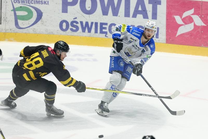 Ice Hockey. Tauron Hokej Liga. Re-Plast Unia Oswiecim - GKS Katowice. 06.04.2024