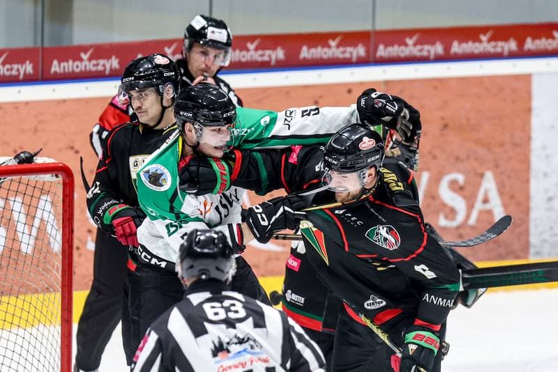 Ice Hockey. Tauron Hokej Liga. JKH GKS Jastrzebie - GKS Tychy. 20.10.2024