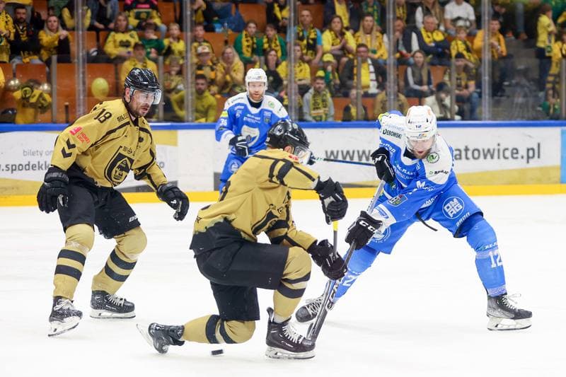 Ice Hockey. Tauron Hokej Liga. GKS Katowice - Re-Plast Unia Oswiecim. 10.04.2024