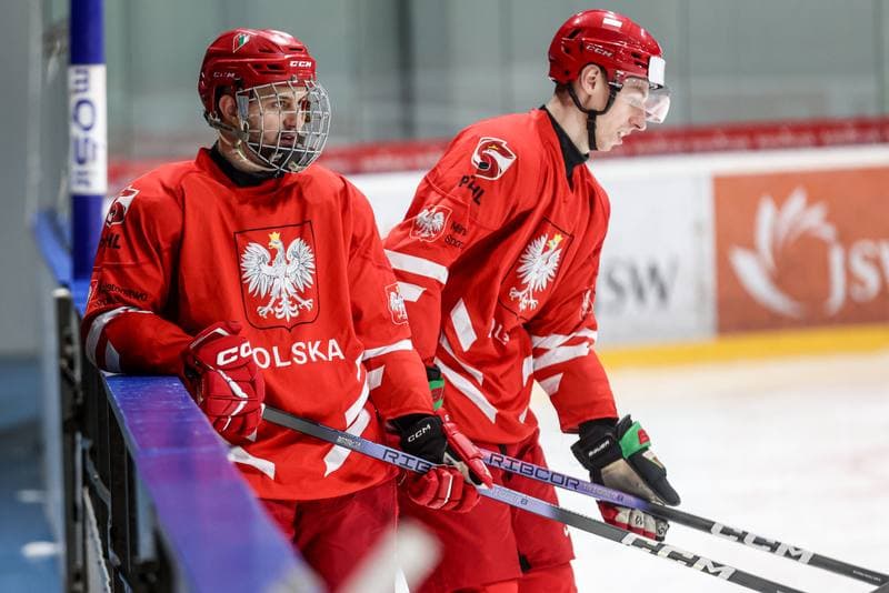 Ice Hockey. Poland national team. Training. 03.11.2024