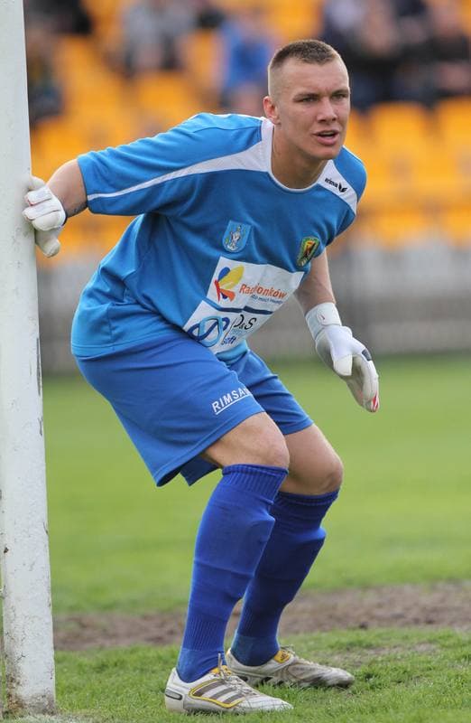 Football. Bytom I liga. Ruch Radzionkow - LKS Lodz. 29.04.2011