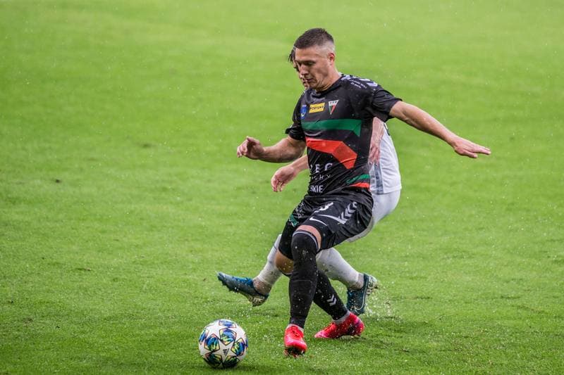 Football. Fortuna I Liga. GKS Tychy - Puszcza Niepolomice. 11.07.2020