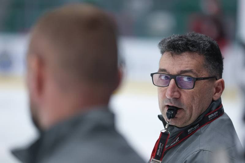 Ice Hockey. Poland national team. Training. 06.05.2024