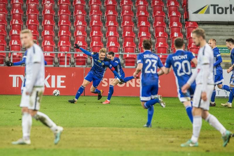 Football. Fortuna I Liga. GKS Tychy - Miedz Legnica. 21.11.2020
