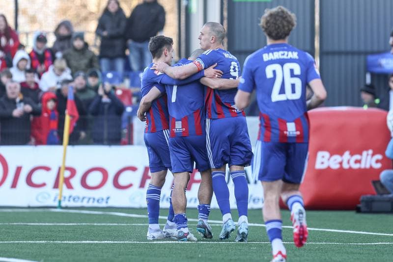 Football. Betclic II Liga. Polonia Bytom - GKS Jastrzebie. 16.03.2025