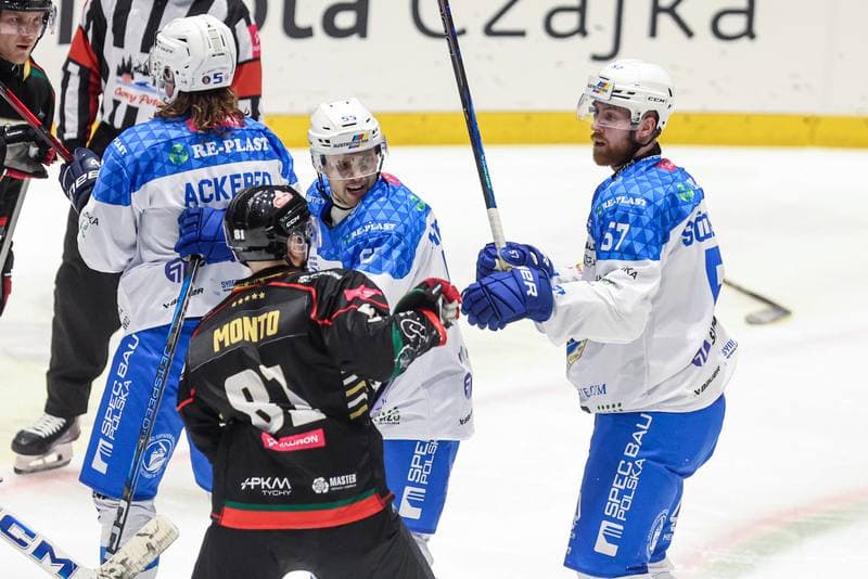 Ice Hockey. Polish Supercup. Re-Plast Unia Oswiecim - GKS Tychy. 22.10.2024