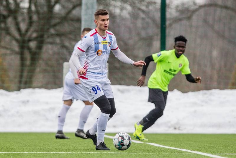 Football. Sparing. Odra Opole - Puszcza Niepolomice. 22.01.2021