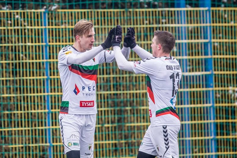 Football. Sparing. GKS Tychy - Bruk-Bet Termalica Nieciecza. 10.02.2021