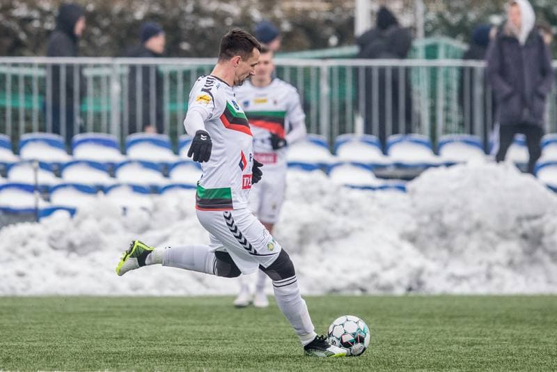 Football. Sparing. GKS Tychy - Bruk-Bet Termalica Nieciecza. 10.02.2021
