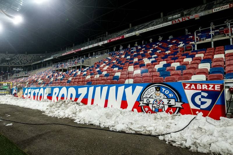 Football. PKO BP Ekstraklasa. Gornik Zabrze - Stal Mielec. 15.02.2021