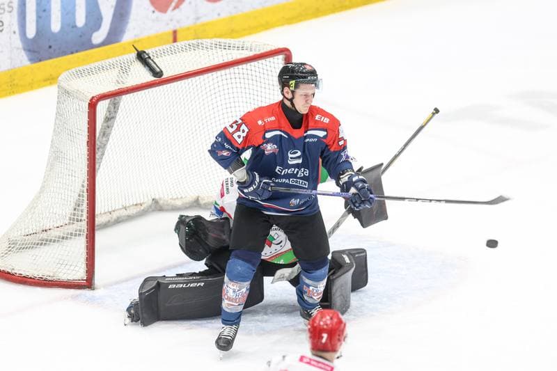 Ice Hockey. Tauron Hokej Liga. EC Bedzin Zaglebie Sosnowiec - KH Energa Torun. 19.01.2025