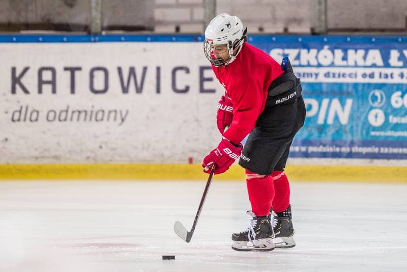 Ice Hockey. Poland national team. Training. 24.09.2019