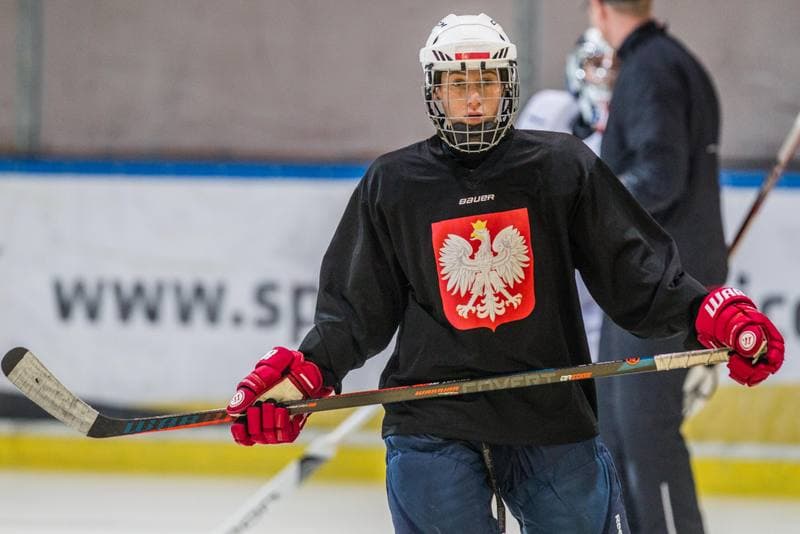 Ice Hockey. Poland national team. Training. 24.09.2019