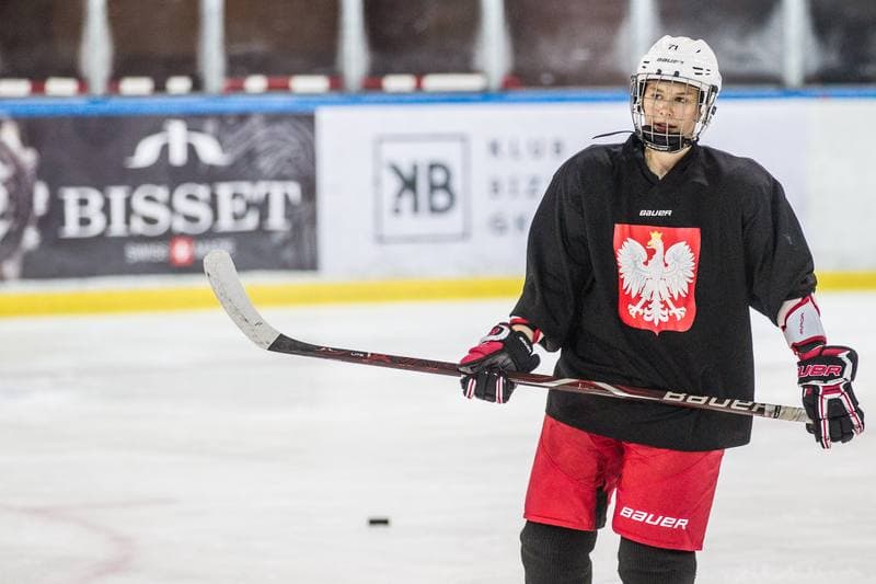 Ice Hockey. Poland national team. Training. 24.09.2019
