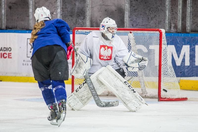 Ice Hockey. Poland national team. Training. 24.09.2019