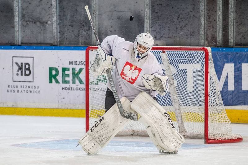 Ice Hockey. Poland national team. Training. 24.09.2019