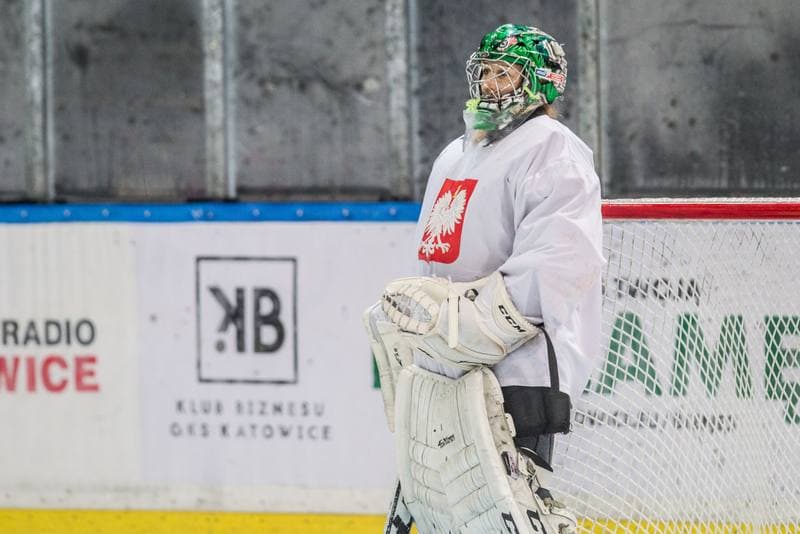 Ice Hockey. Poland national team. Training. 24.09.2019