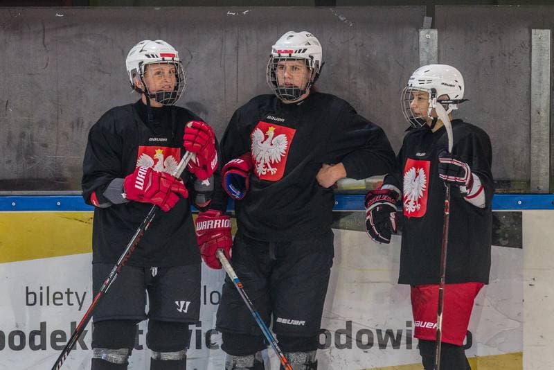 Ice Hockey. Poland national team. Training. 24.09.2019