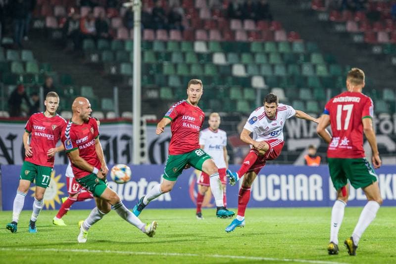 Football. Totolotek Puchar Polski. Zaglebie Sosnowiec - LKS Lodz. 26.09.2019