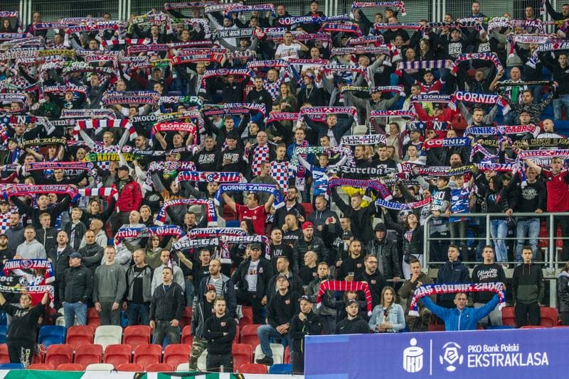 Football. PKO BP Ekstraklasa. Gornik Zabrze - Lech Poznan. 28.09.2019