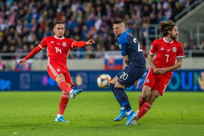 Football. Euro 2020 Qualifiers. Slovakia - Wales. 10.10.2019