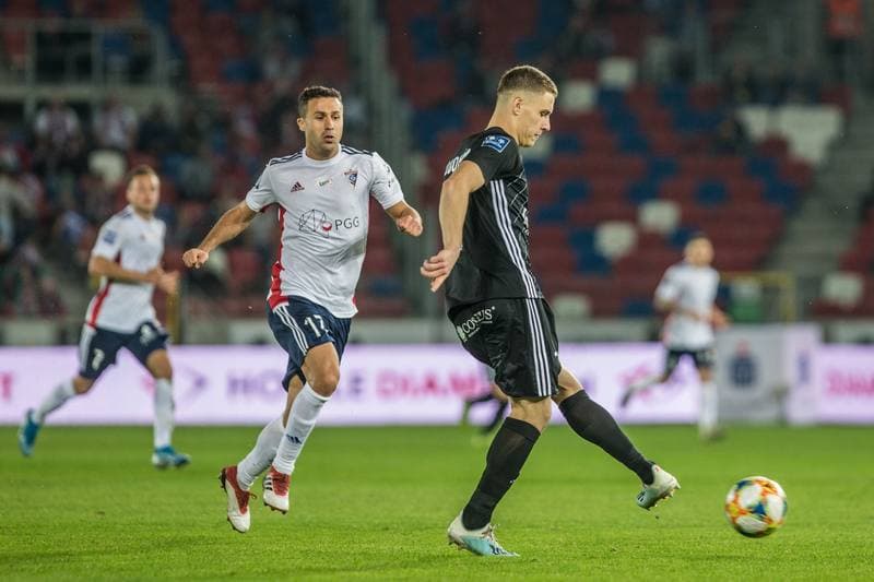 Football. PKO BP Ekstraklasa. Gornik Zabrze - LKS Lodz. 20.10.2019